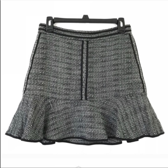 Madewell Tweed Mini Skirt - Picture 1 of 5